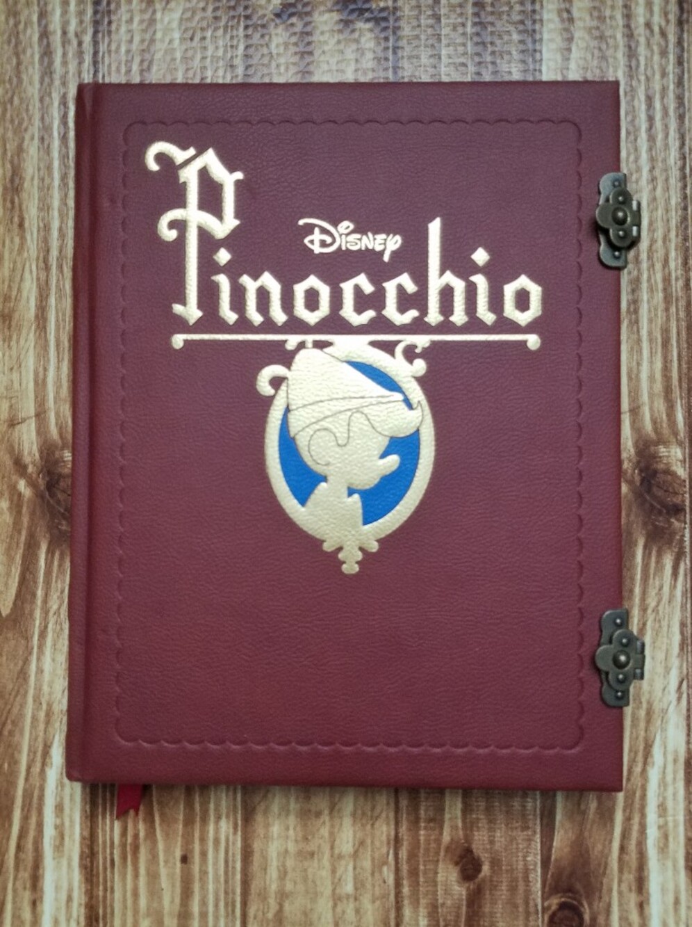 Disney Pinocchio Mpvie Replica Prop Storybook Journal Notebook Book